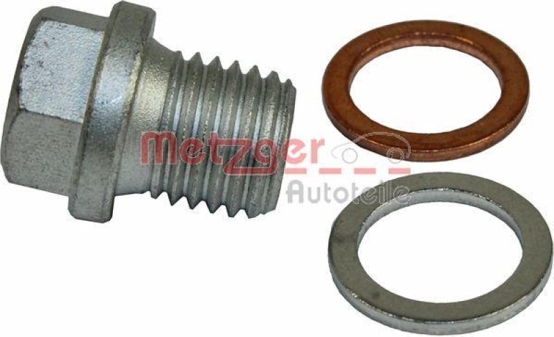 METZGER 8030037 Verschlussschraube, &Ouml;lwanne f&uuml;r BMW/CHRYSLER/MB MIT DICHTUNG