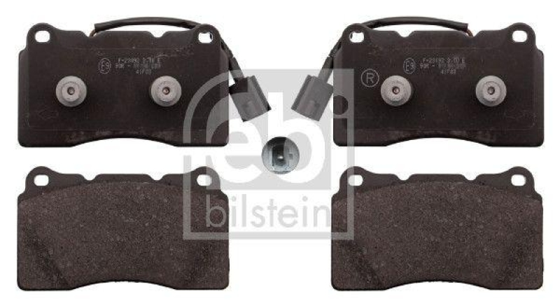 FEBI BILSTEIN 116005 Bremsbelagsatz f&uuml;r Alfa Romeo