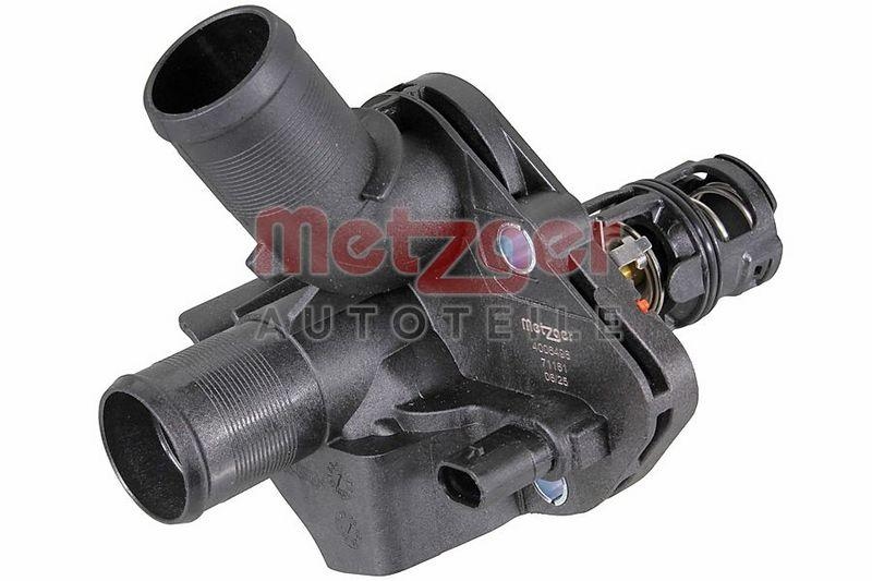 METZGER 4006496 Thermostat K&uuml;hlmittel, Mit Geh&auml;use f&uuml;r OPEL/PSA/&Ouml;FFNUNGSTEMP.[&deg;C]103