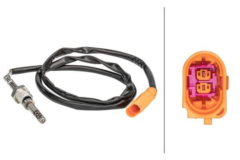 HELLA 6PT 358 181-121 Sensor, Abgastemperatur