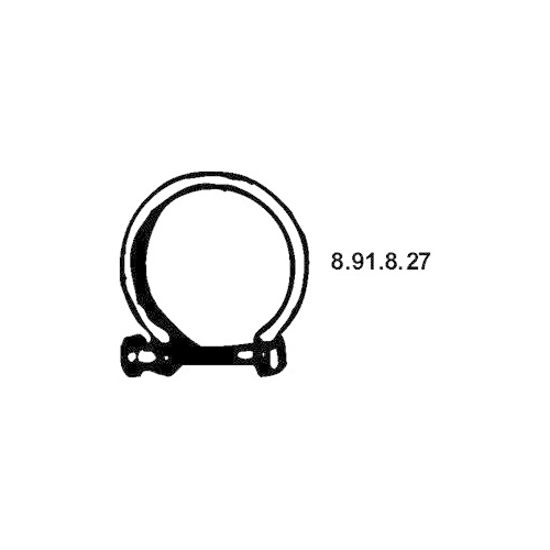 EBERSPÄCHER 8.91.8.27 Rohrverbinder Abgasanlage