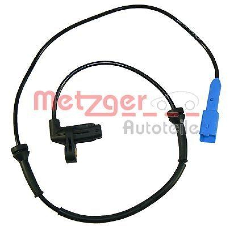METZGER 0900062 Sensor, Raddrehzahl f&uuml;r PEUGEOT VA links/rechts