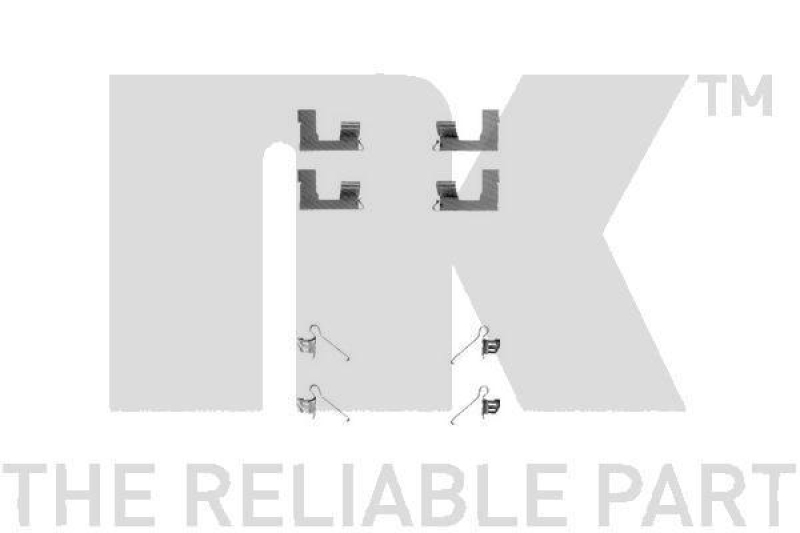 NK 7952179 Zubeh&ouml;rsatz, Scheibenbremsbelag f&uuml;r SUZUKI