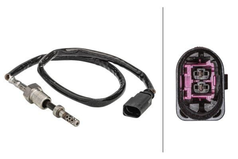 HELLA 6PT 358 181-141 Sensor, Abgastemperatur