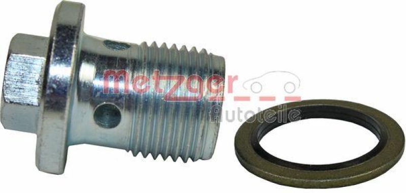 METZGER 8030042 Verschlussschraube, &Ouml;lwanne f&uuml;r FIAT/OPEL MIT DICHTUNG