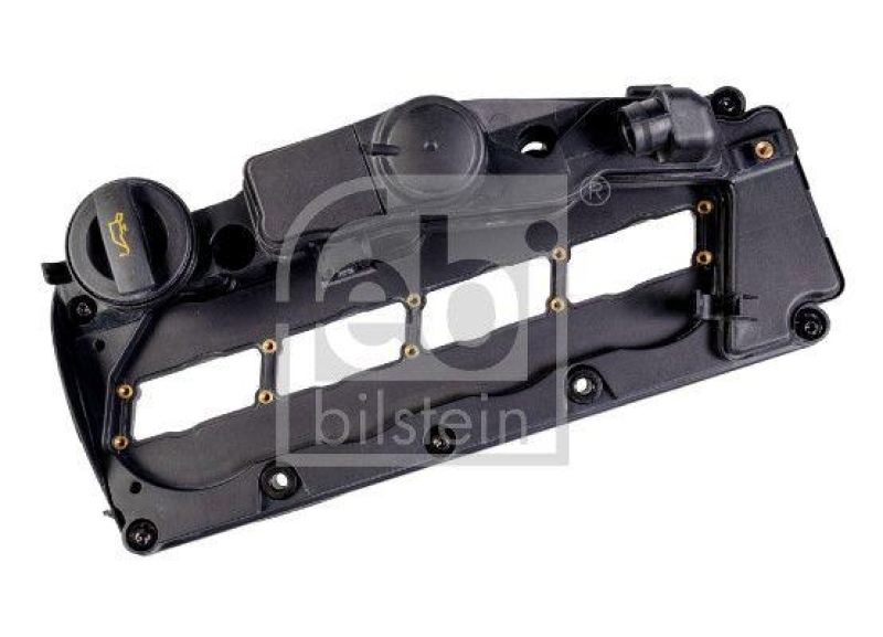 FEBI BILSTEIN 177636 Ventildeckel mit Entl&uuml;ftungsventil und Dichtung f&uuml;r VW-Audi