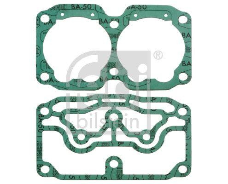 FEBI BILSTEIN 47193 Dichtungssatz Lamellenventil für Zylinderkopf am Luftpresser für Volvo