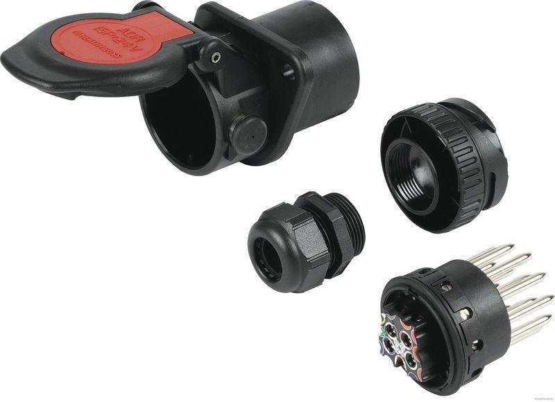 HERTH+BUSS 51305669 Steckdose 15-polig, 24 V