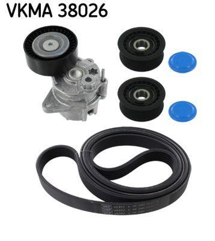 SKF VKMA 38026 Keilrippenriemensatz