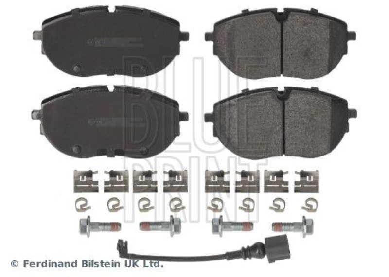 BLUE PRINT ADBP420103 Bremsbelagsatz mit Befestigungsmaterial f&uuml;r VW-Audi