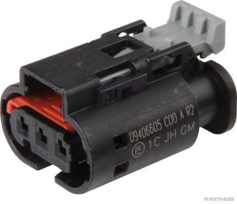 HERTH+BUSS 50390279 Steckgehäuse KOSTAL MLK 1,2 ELA CPA, 3-polig