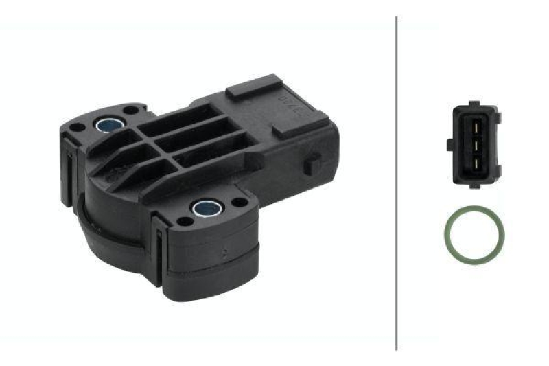 HELLA 6PX 008 476-111 Sensor, Drosselklappenstellung für BMW