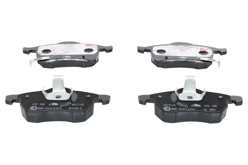 ATE 13.0460-7116.2 Belagsatz vorne f&uuml;r OPEL ASTRA G