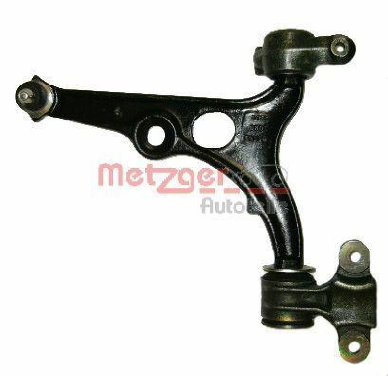 METZGER 58033401 Lenker, Radaufh&auml;ngung f&uuml;r CITROEN/FIAT/LANCIA/PEUGEOT VA links UNTEN
