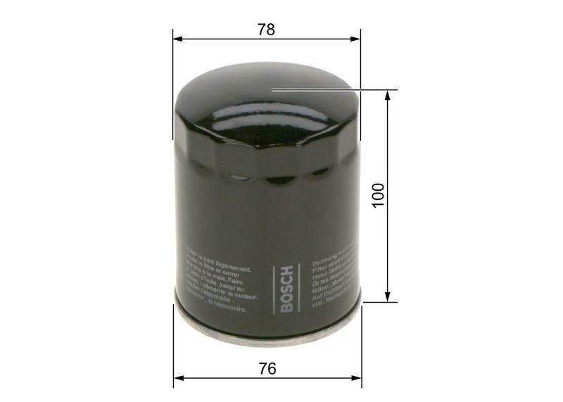 Bosch F 026 407 271 Ölfilter P7271