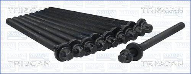 TRISCAN 98-5010 Zylinderkopfschraubensatz f&uuml;r Opel