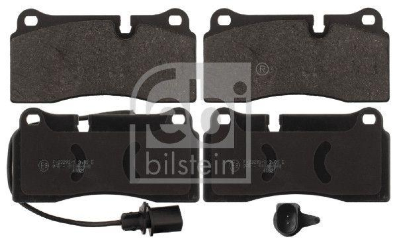FEBI BILSTEIN 116022 Bremsbelagsatz f&uuml;r VW-Audi