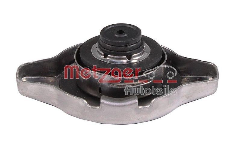 METZGER 2141067 Verschlussdeckel, K&uuml;hler f&uuml;r MAZDA/MITSUBISHI/SUZUKI/TOYOTA METALL