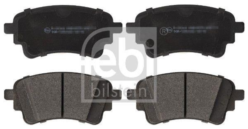 FEBI BILSTEIN 184231 Bremsbelagsatz für VW-Audi