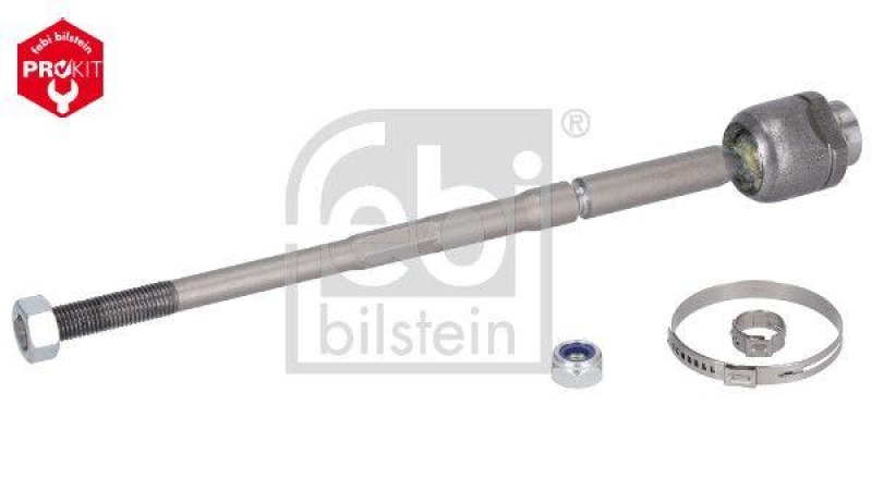 FEBI BILSTEIN 44437 Axialgelenk mit Kontermutter, Sicherungsmutter und Klemmschellen f&uuml;r Opel