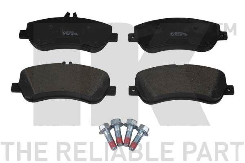 NK 223375 Bremsbelagsatz, Scheibenbremse f&uuml;r MERCEDES-BENZ