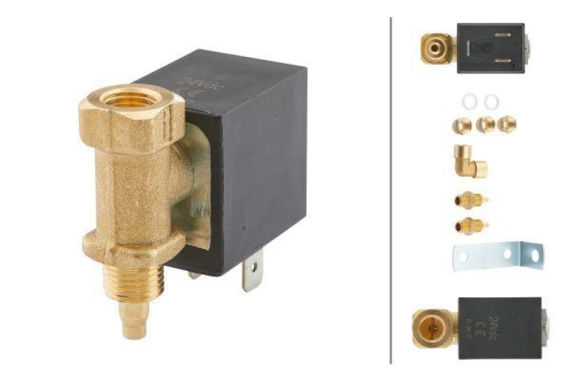 HELLA 9XL 715 991-001 Elektroventil CA34 24V