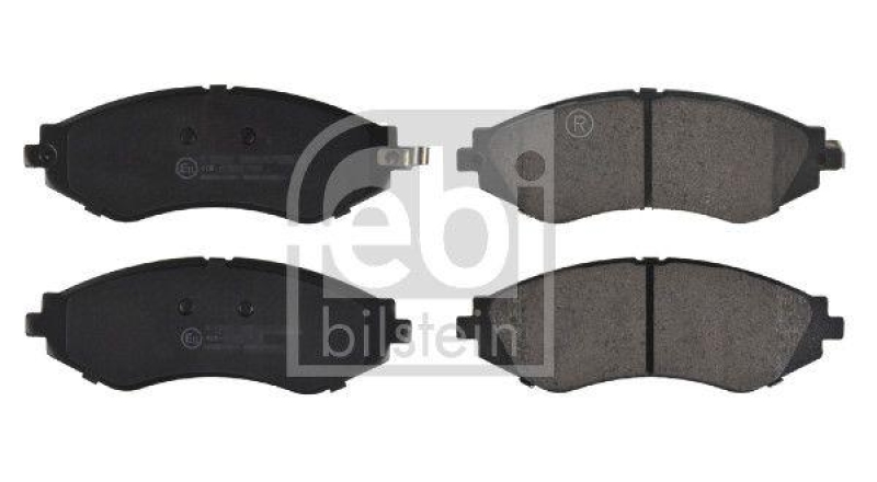 FEBI BILSTEIN 16510 Bremsbelagsatz f&uuml;r CHEVROLET/DAEWOO