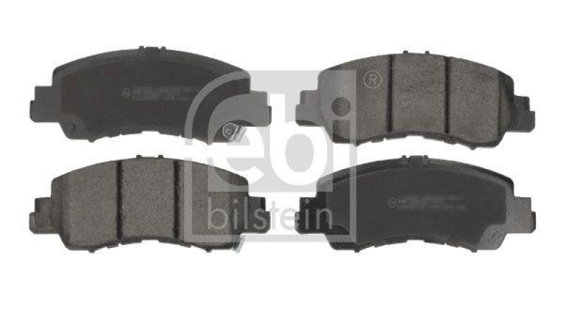 FEBI BILSTEIN 184236 Bremsbelagsatz f&uuml;r MITSUBISHI