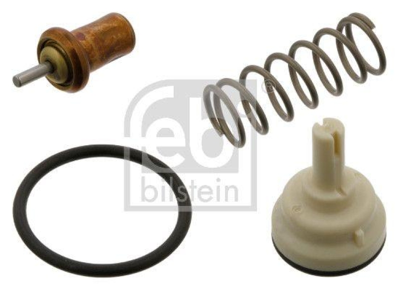 FEBI BILSTEIN 37034 Thermostat mit Dichtring f&uuml;r VW-Audi