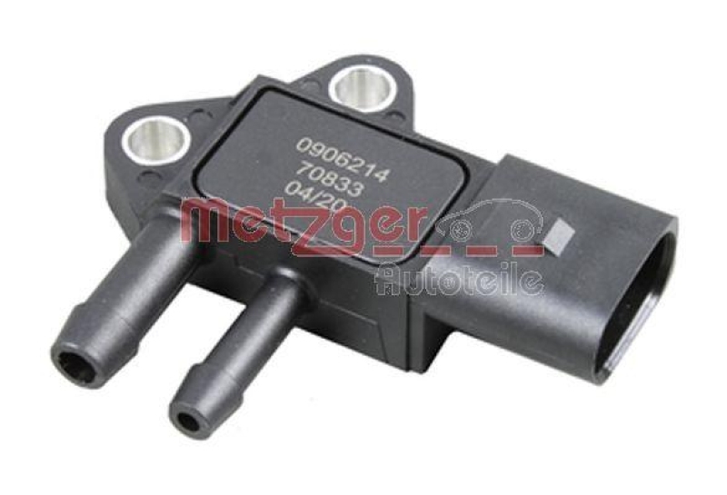 METZGER 0906214 Sensor, Abgasdruck f&uuml;r AUDI/SEAT/SKODA/VW