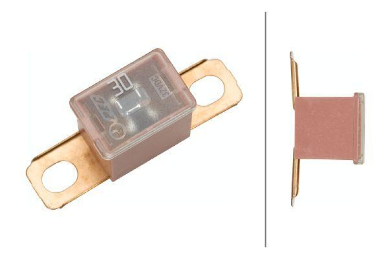 HELLA 8JS 740 026-501 Sicherung D 212, 30 A rosa