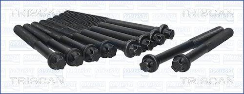 TRISCAN 98-6000 Zylinderkopfschraubensatz f&uuml;r Renualt