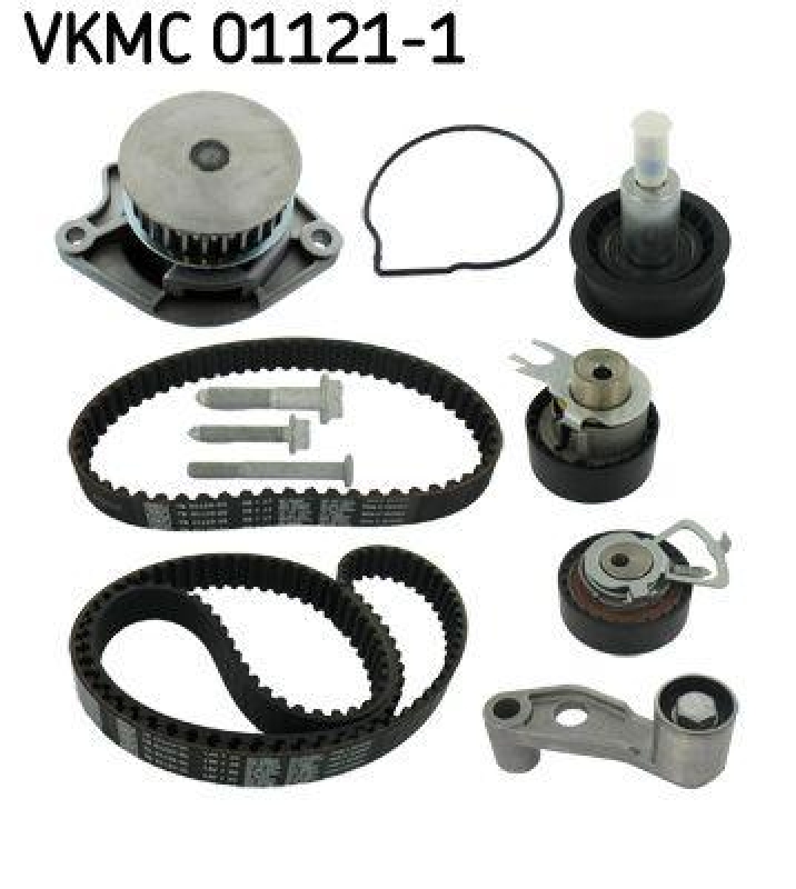 SKF VKMC 01121-1 Wasserpumpe + Zahnriemensatz