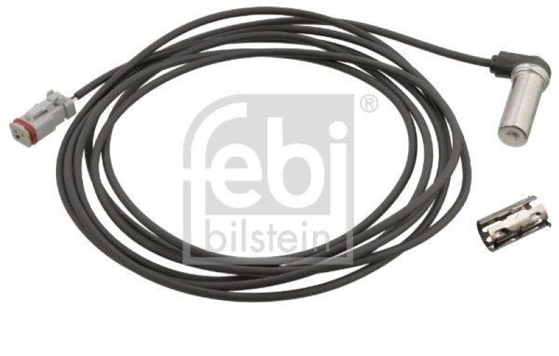 FEBI BILSTEIN 103763 ABS-Sensor mit H&uuml;lse und Fett f&uuml;r Volvo