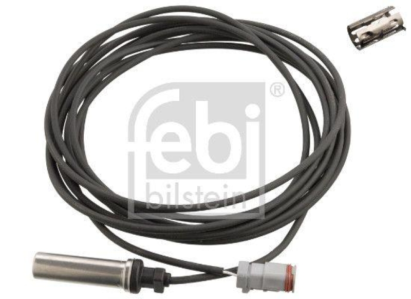FEBI BILSTEIN 103765 ABS-Sensor mit H&uuml;lse und Fett f&uuml;r RENAULT (RVI)