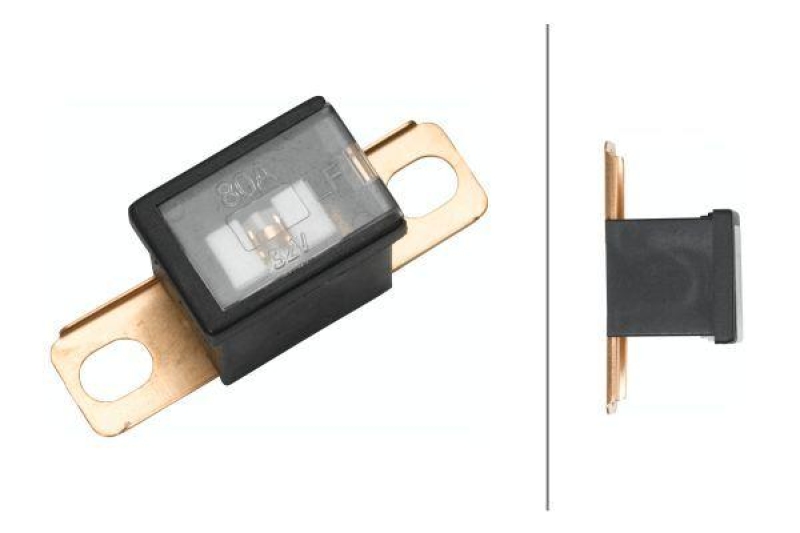 HELLA 8JS 740 026-551 Sicherung D 217, 80 A schwarz