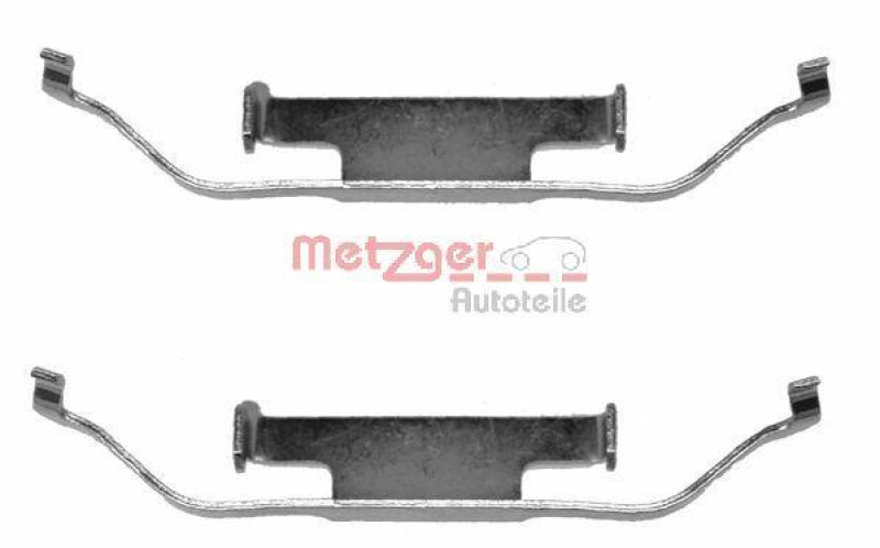 METZGER 109-1097 Zubeh&ouml;rsatz, Scheibenbremsbelag f&uuml;r BMW
