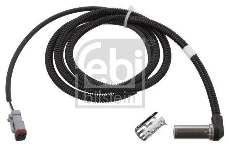 FEBI BILSTEIN 103766 ABS-Sensor mit Hülse und Fett für Scania