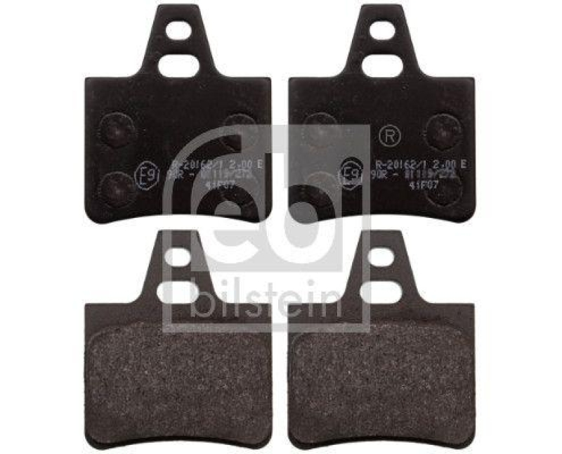 FEBI BILSTEIN 116040 Bremsbelagsatz f&uuml;r CITROEN