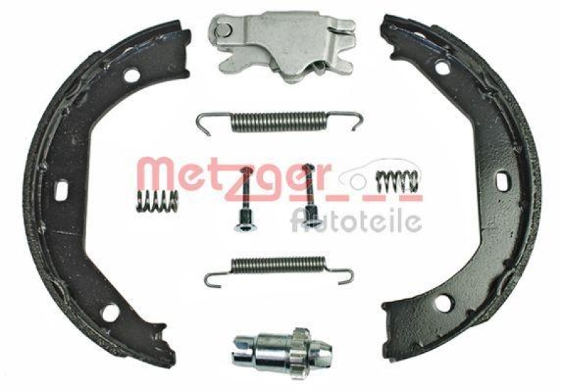 METZGER 0152005 Bremsbackensatz, Feststellbremse f&uuml;r BMW HA