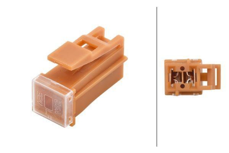 HELLA 8JS 740 026-601 Sicherung D 220, 25 A braun