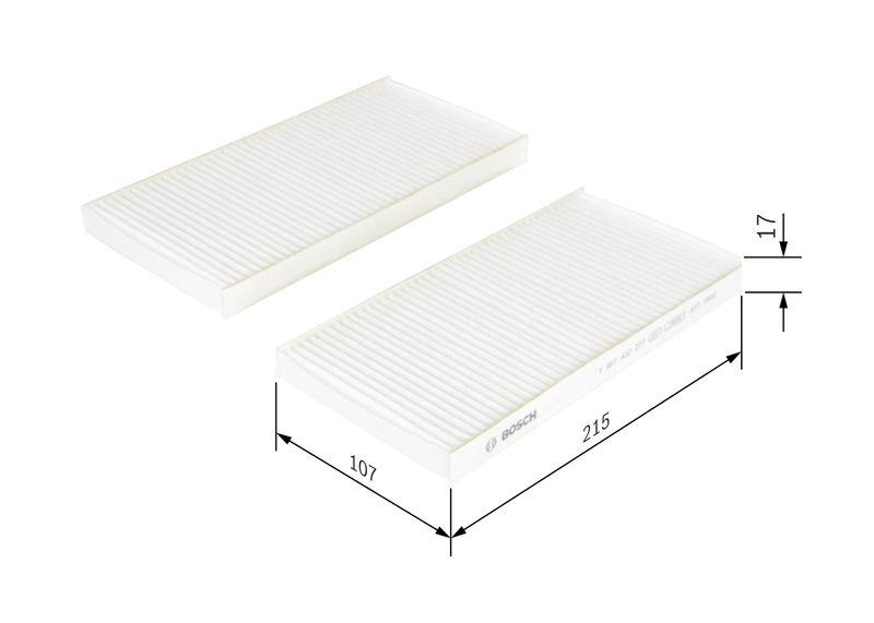 BOSCH 1 987 432 277 Filter Innenraumluft