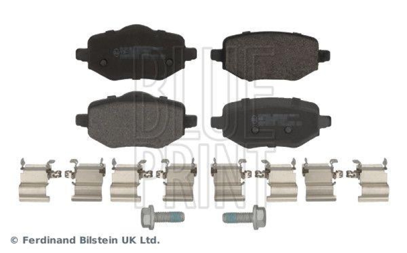 BLUE PRINT ADBP420126 Bremsbelagsatz mit Befestigungsmaterial f&uuml;r Peugeot