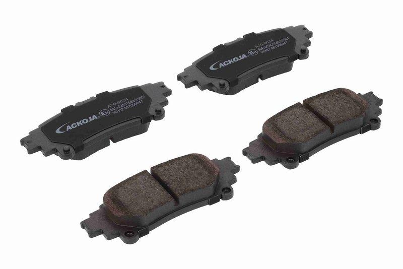 ACKOJA A70-9634 Bremsbelagsatz, Scheibenbremse f&uuml;r LExUS