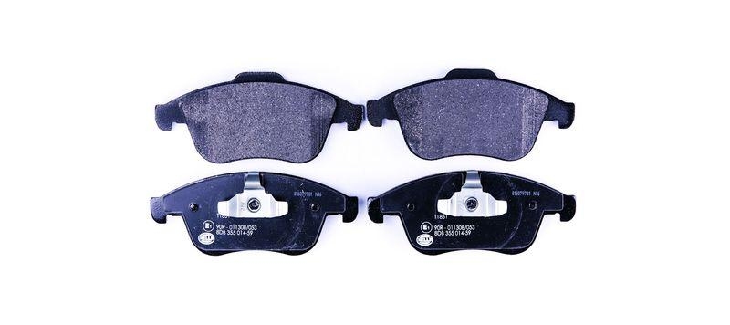 HELLA 8DB 355 014-591 Bremsbelagsatz, Scheibenbremsbelag f&uuml;r RENAULT