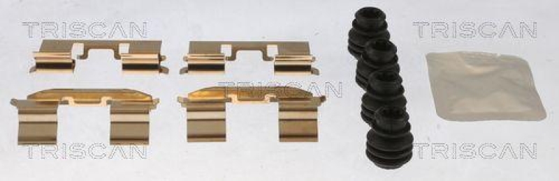 TRISCAN 8105 101675 Montagesatz, Scheibenbremsbelag f&uuml;r Ford
