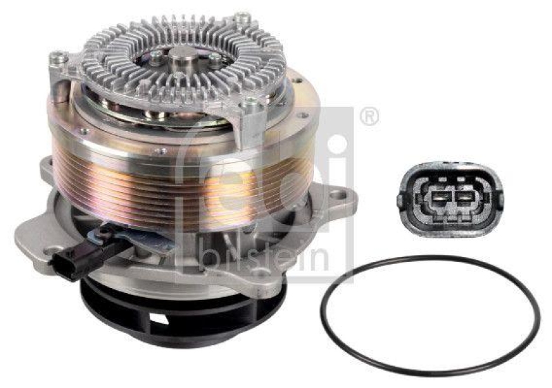 FEBI BILSTEIN 101258 Wasserpumpe elektromagnetisch, mit Dichtungen für DAF