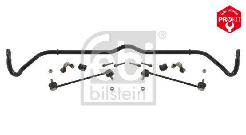 FEBI BILSTEIN 37050 Stabilisatorsatz mit Gummilagern und Verbindungsstangen f&uuml;r VW-Audi