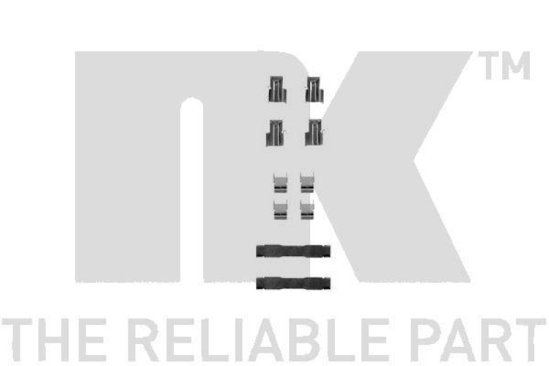 NK 7999071 Zubeh&ouml;rsatz, Scheibenbremsbelag f&uuml;r MITSUBISHI, TOYOTA