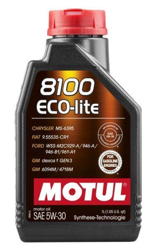 MOTUL 110060 Motoröl 8100 ECO-lite 5W-30 1 L